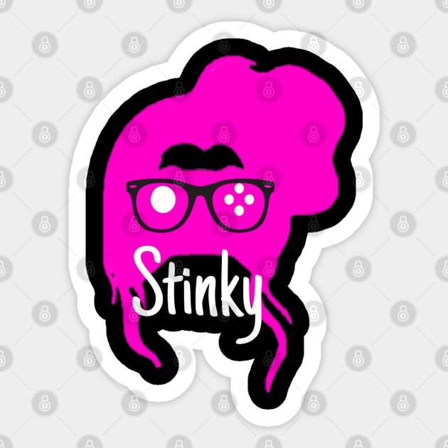 Pinky Sticker by StinkyTwinkie